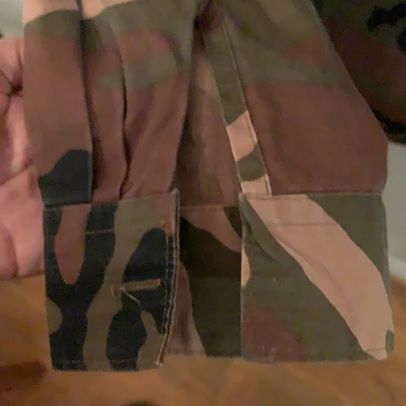 Camo button up - Picture 3 of 5